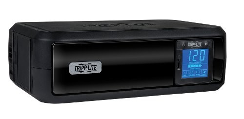 Tripp Lite UPS 900VA 475W Battery Back Up Tower LCD AVR 120V USB (OMNI900LCD)