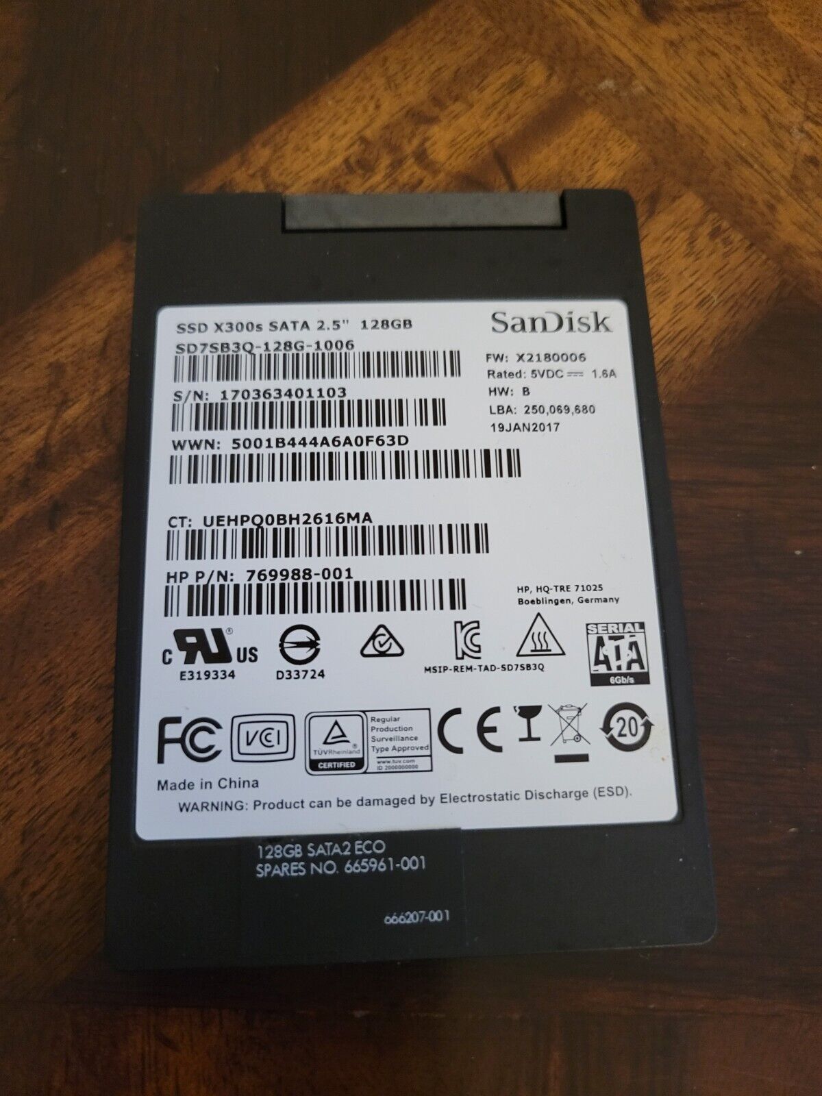 SanDisk X300s SATA 2.5
