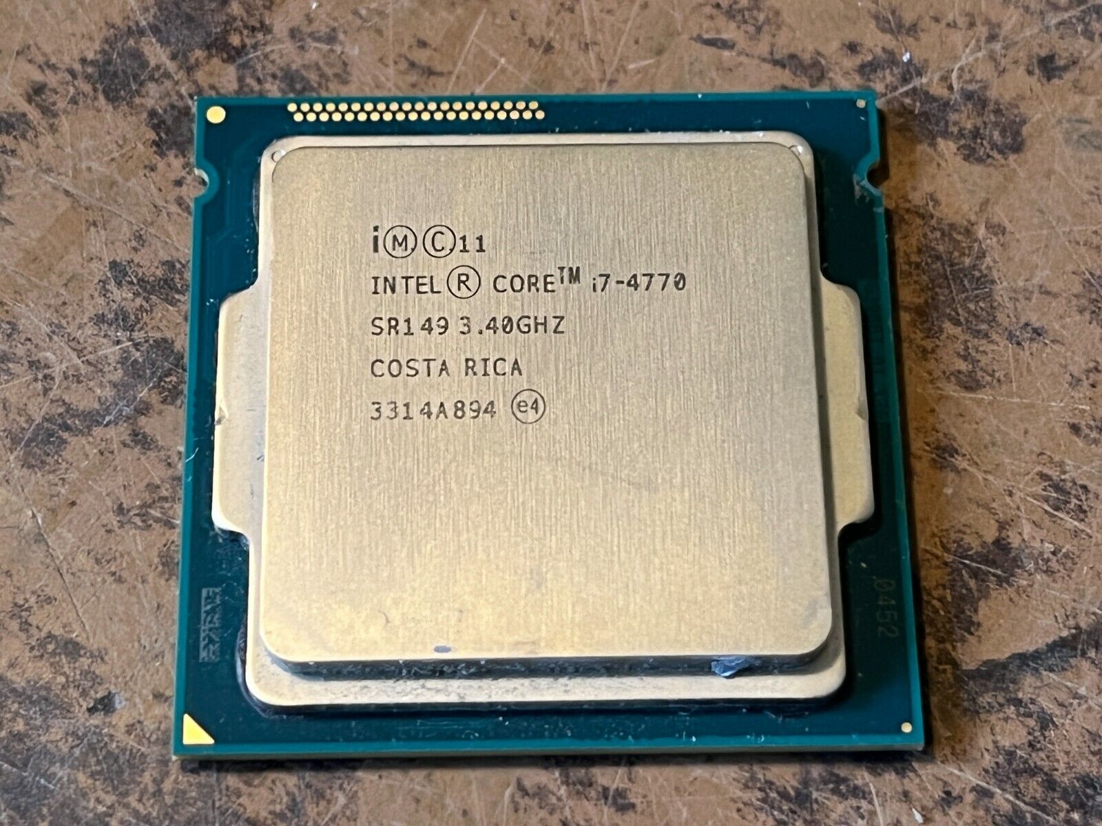 Intel Core i7-4770 3.4GHz Quad-Core CPU - Tested Working