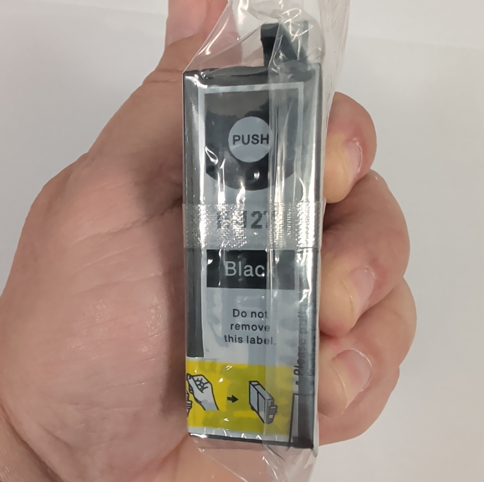 UNBRANDED BLACK INK CARTRIDGE MODEL: E-1271 FOR EPSON BRAND NEW/FACTORY SEALED