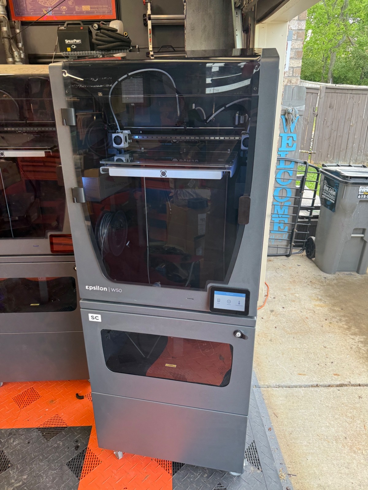 BCN3D Epsilon W50SC 3D Printer excellent condition