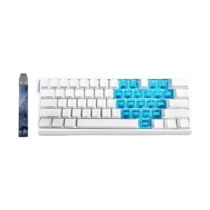 Professional Esports Keyboards 61 Axises Rapidly Response USB Wire