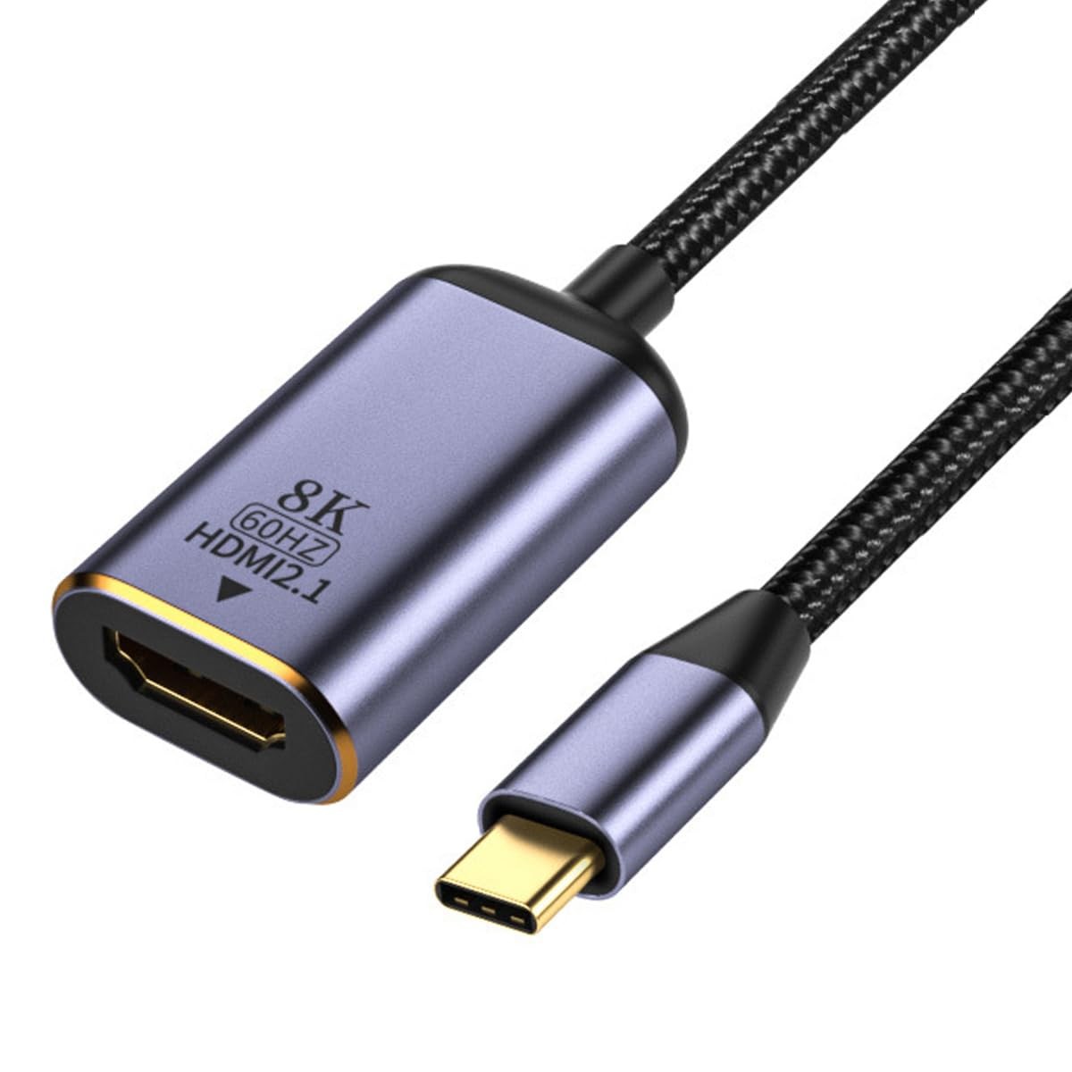 NFHK USB4 USB-C Type-C Source to Female HDMI 2.0 Cable Display 8K 60HZ UHD...