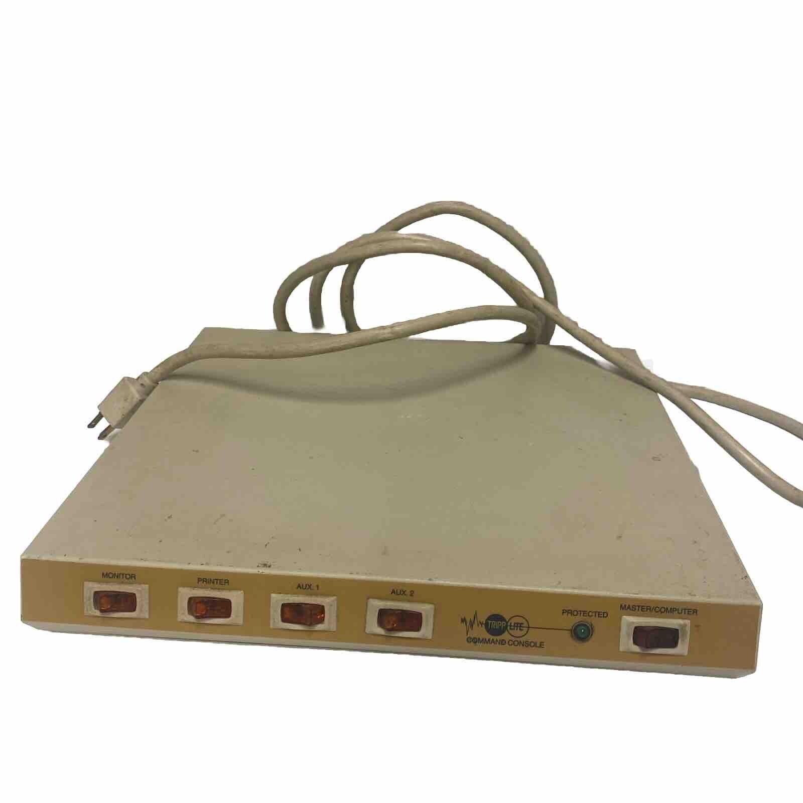 VTG Tripp Lite Command Console Model CCI Plus vintage 6 outlet tested working