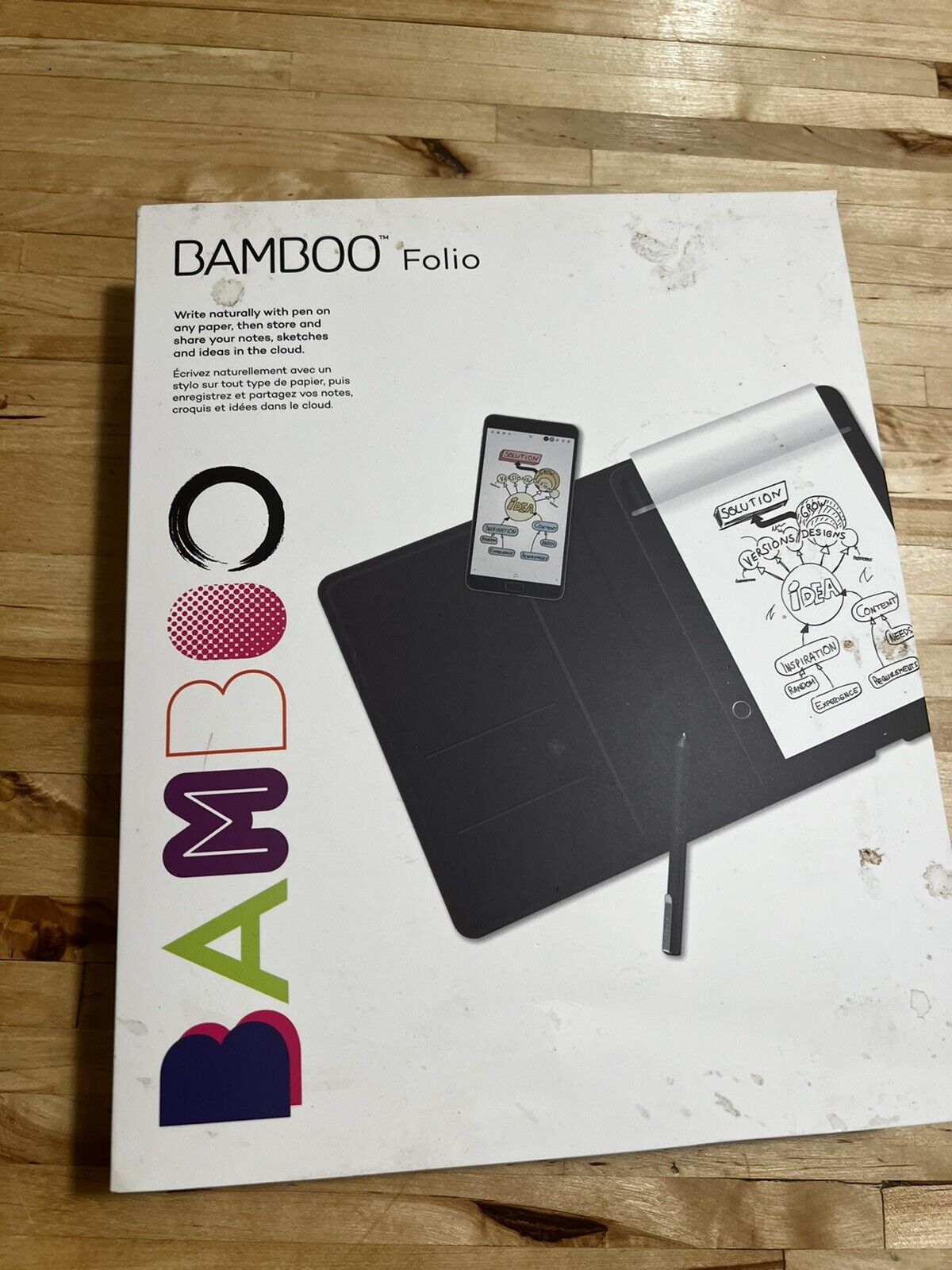 WACOM Bamboo Slate Large A4 - Digitizer Graphic Tablet CDS-810 CARTOON NETWORK