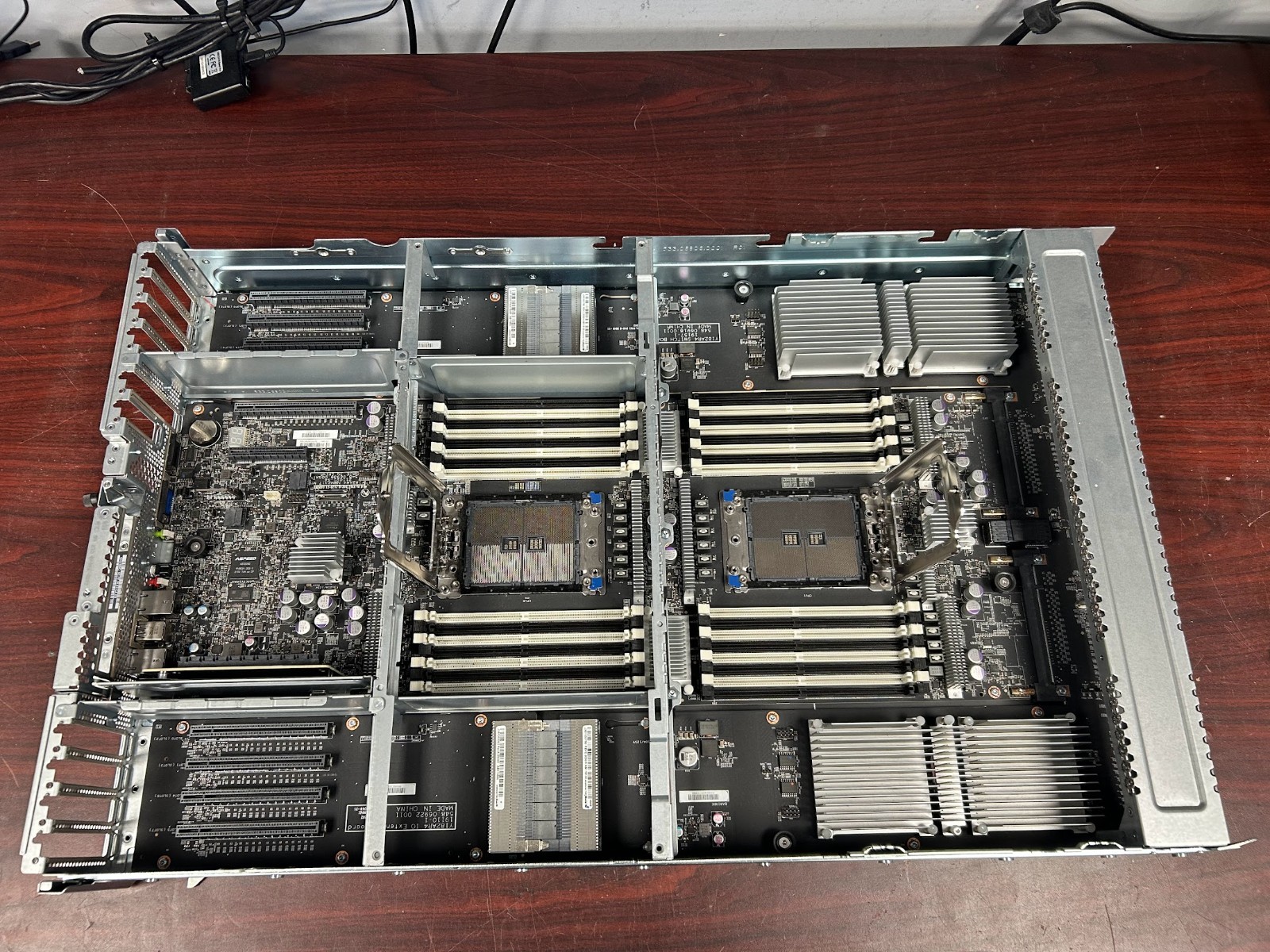 NVIDIA DGX A100 M/B TRAY 965-23687-0012-002 NO CPU/RAM/LID *FOR PARTS/REPAIR #95