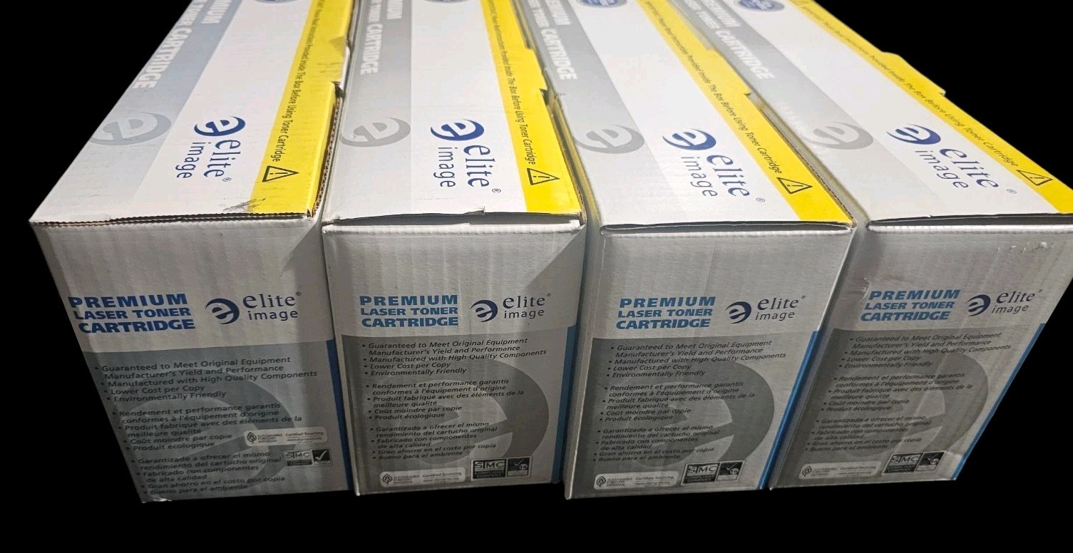 Toner Cartridge Replacement Compatible HP Laser Jet 75110 Elite Image Pack Of 4