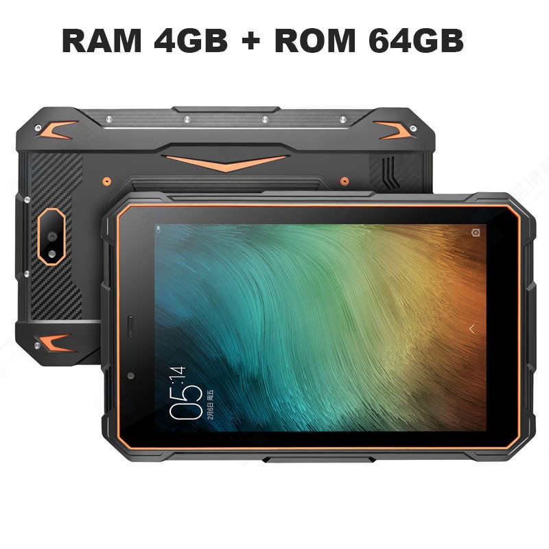 8" Rugged Tablet PC Smartphone Android 13 NFC Octa Core Waterproof UNIWA R881