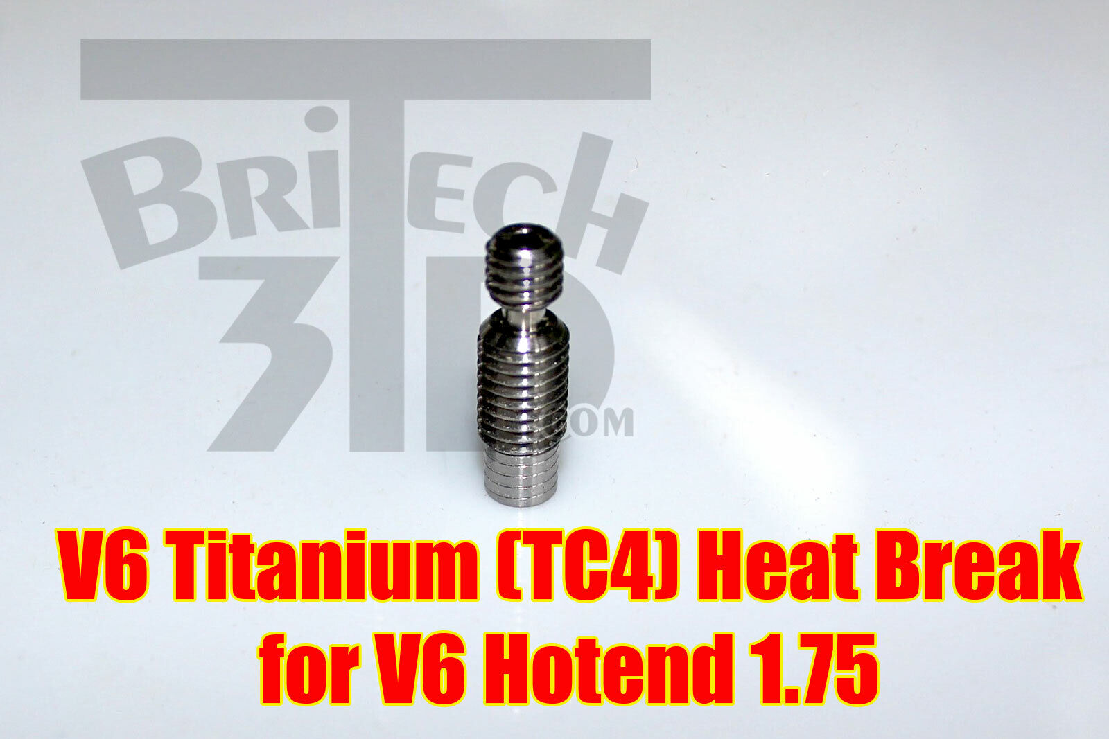 Titanium Heat Break (1.75mm) for Prusa i3, JHead & Compatible Hotends 7mm Thread