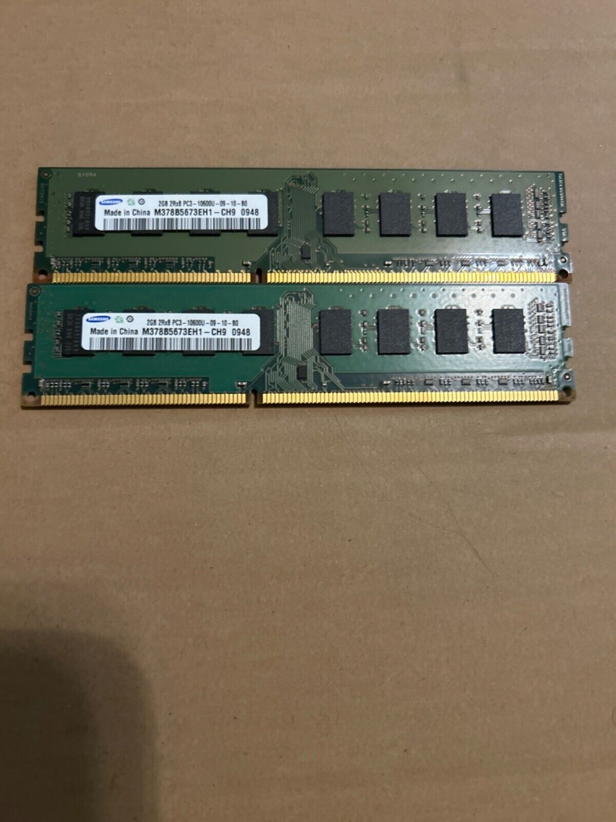 Samsung M378B5673EH1-CH9 HP PC3-10600U 2x2GB RAM Memory