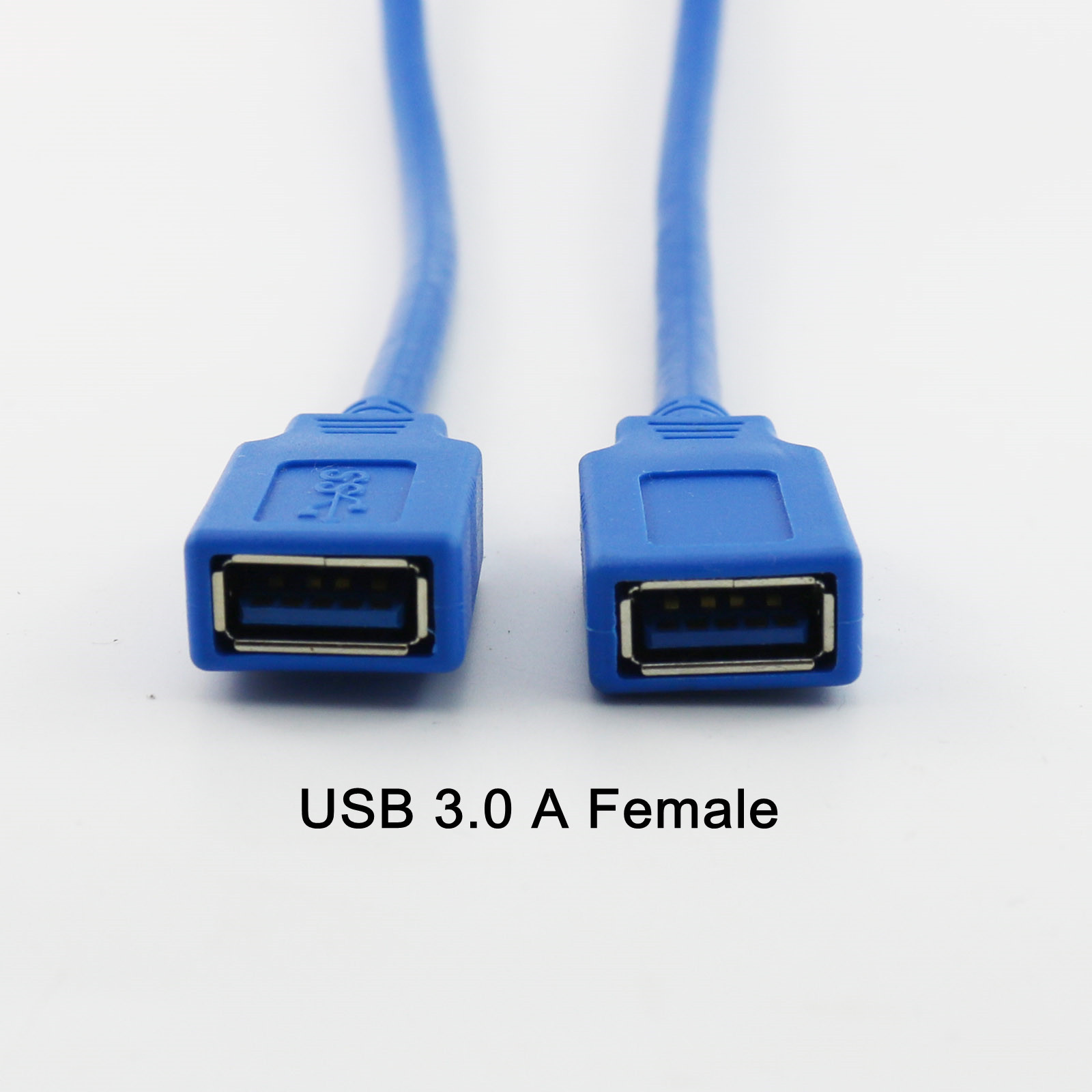 1x 30cm/1ft USB 3.0 Super Speed A Male to 3.0 A Female Extension Cable Cord Blue