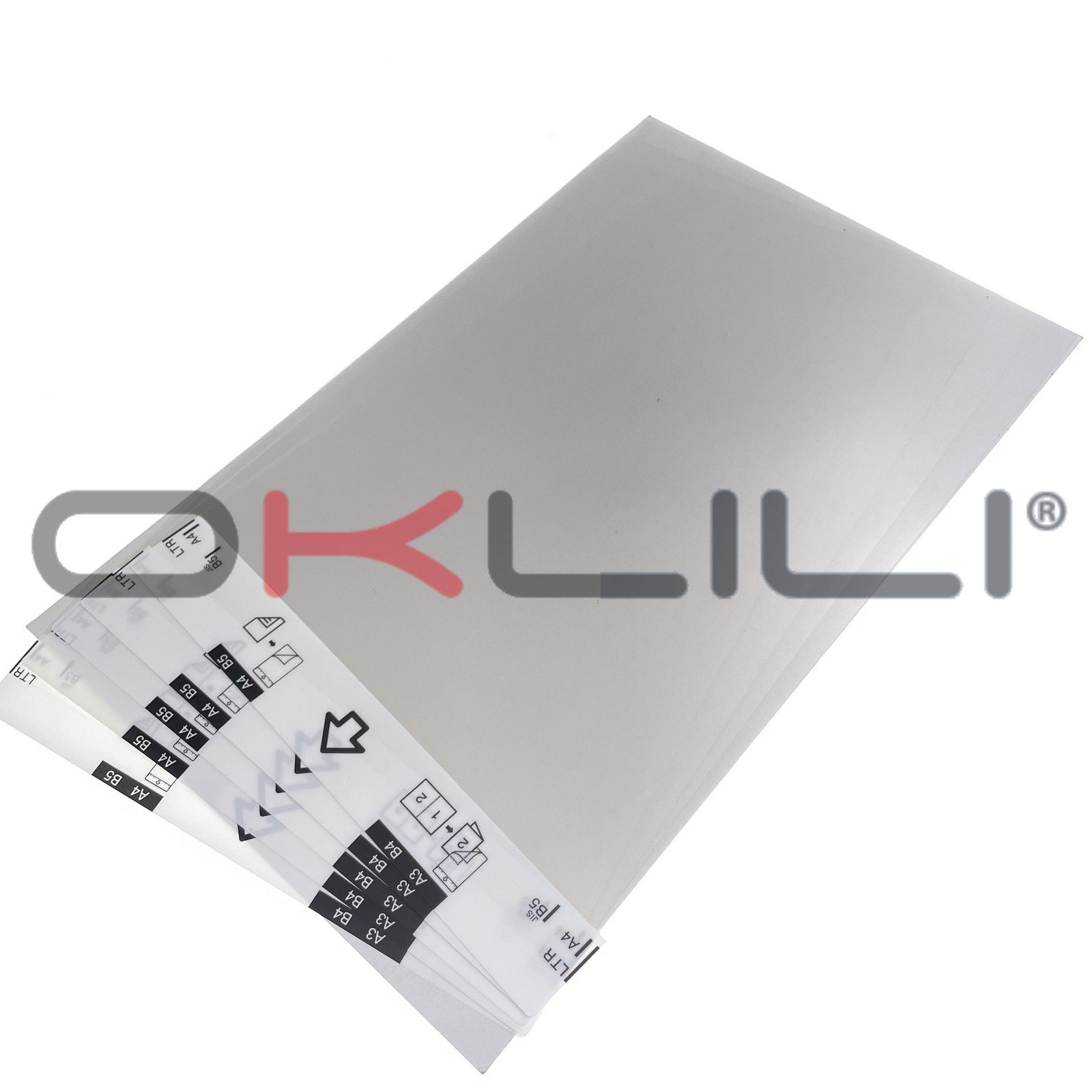 5 X CS-A3001 CS-A3301 Carrier Sheet for Brother A4 Scanner Scan A3 B4 Torn Paper