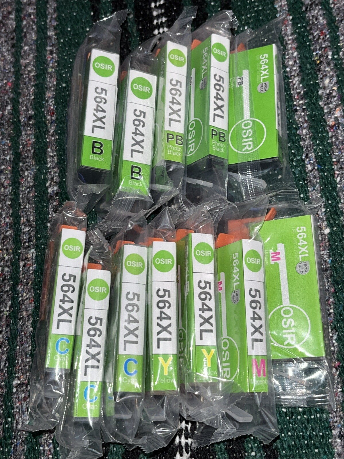 OSIR 564 XL  Replacement Ink Cartridges 12 Pk New Old Stock
