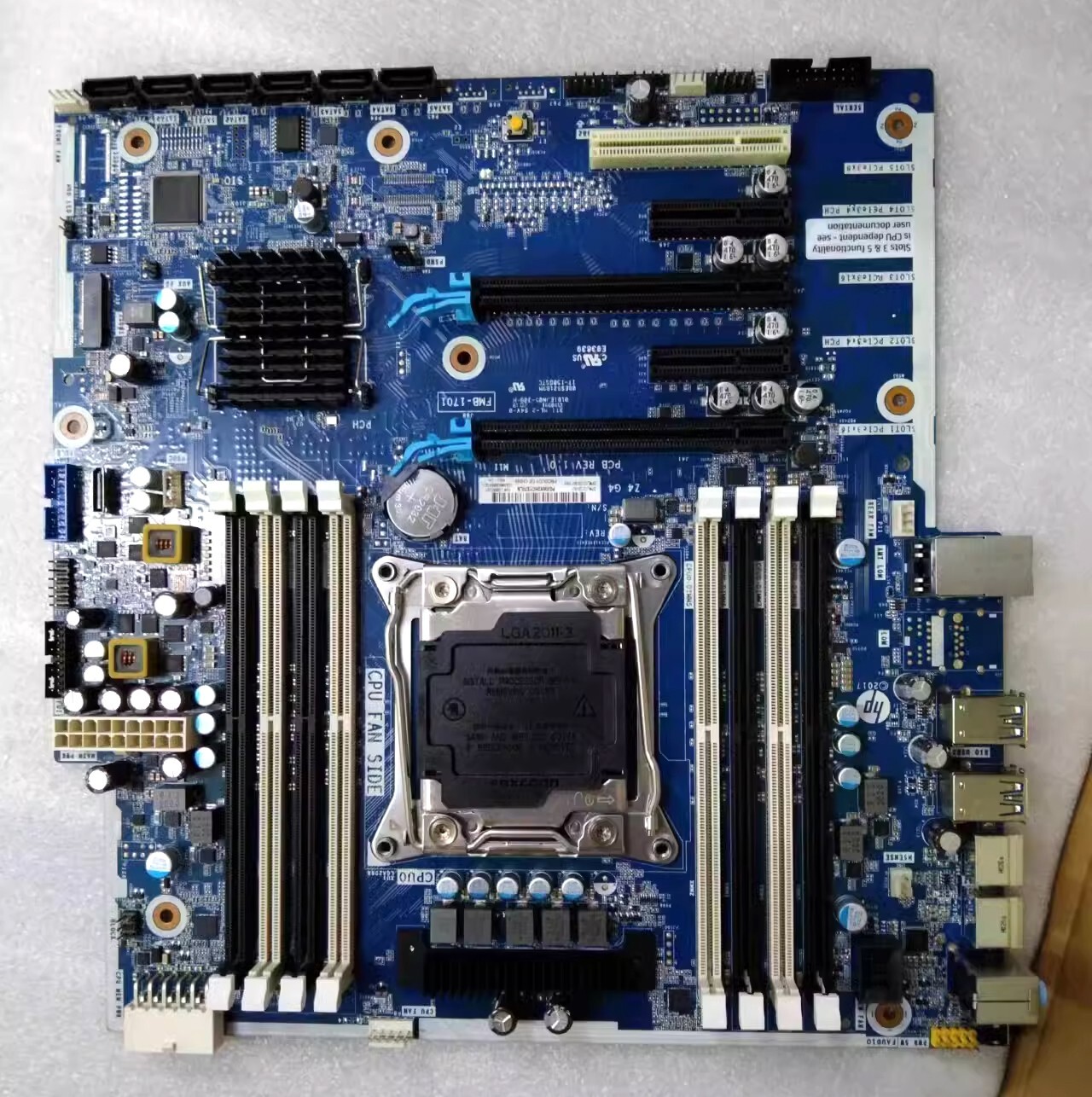For HP Z4 G4 Workstation X299 Motherboard MB LGA 2066 L12125-001 L09990-001