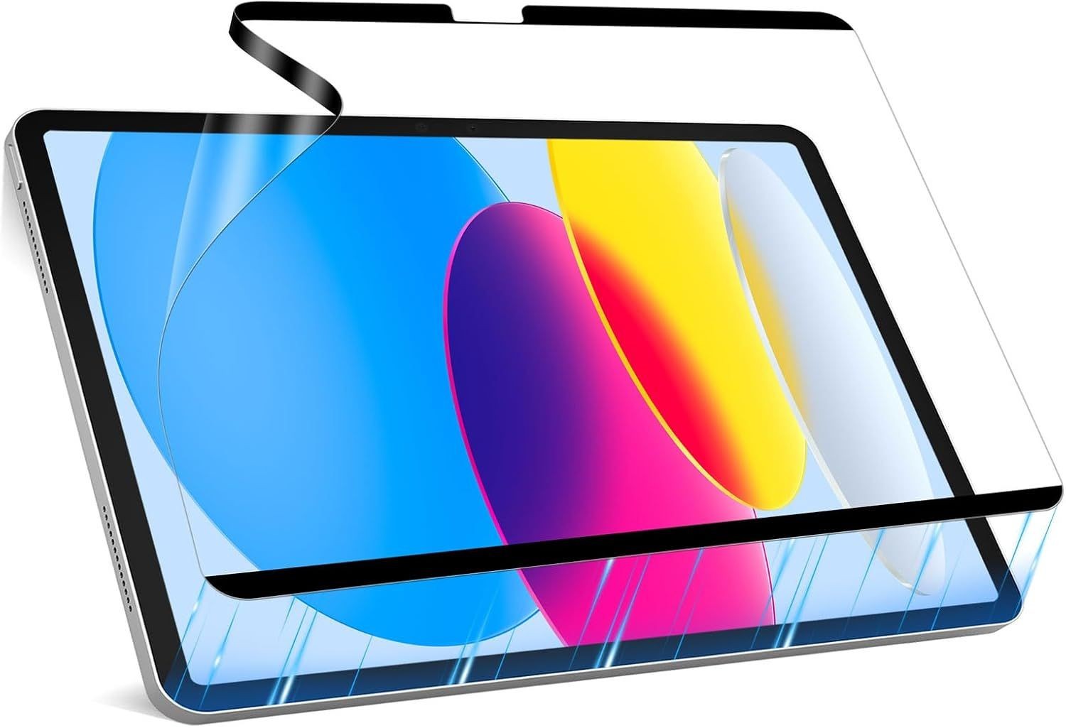 Magnetic Paper Protector for iPad 10th/11th Gen, Matte Detachable Film
