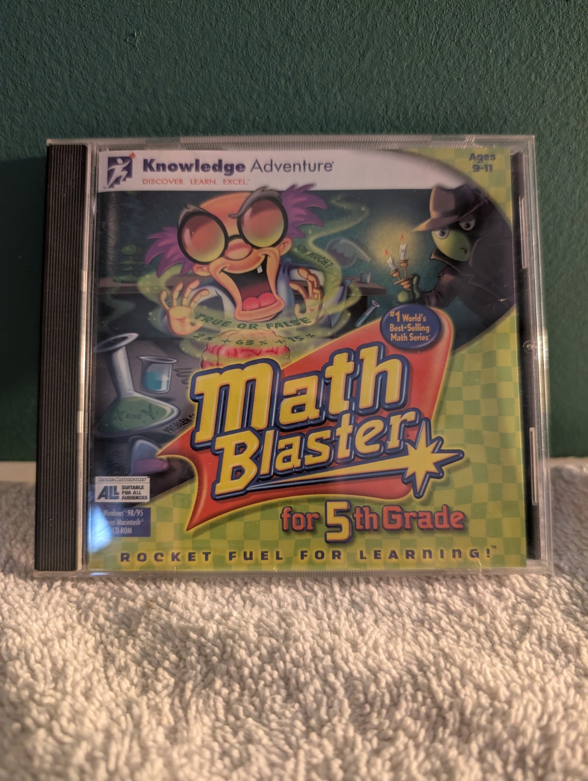 Knowledge Adventure Math Blaster for 5th Grade CD-ROM Windows Macintosh