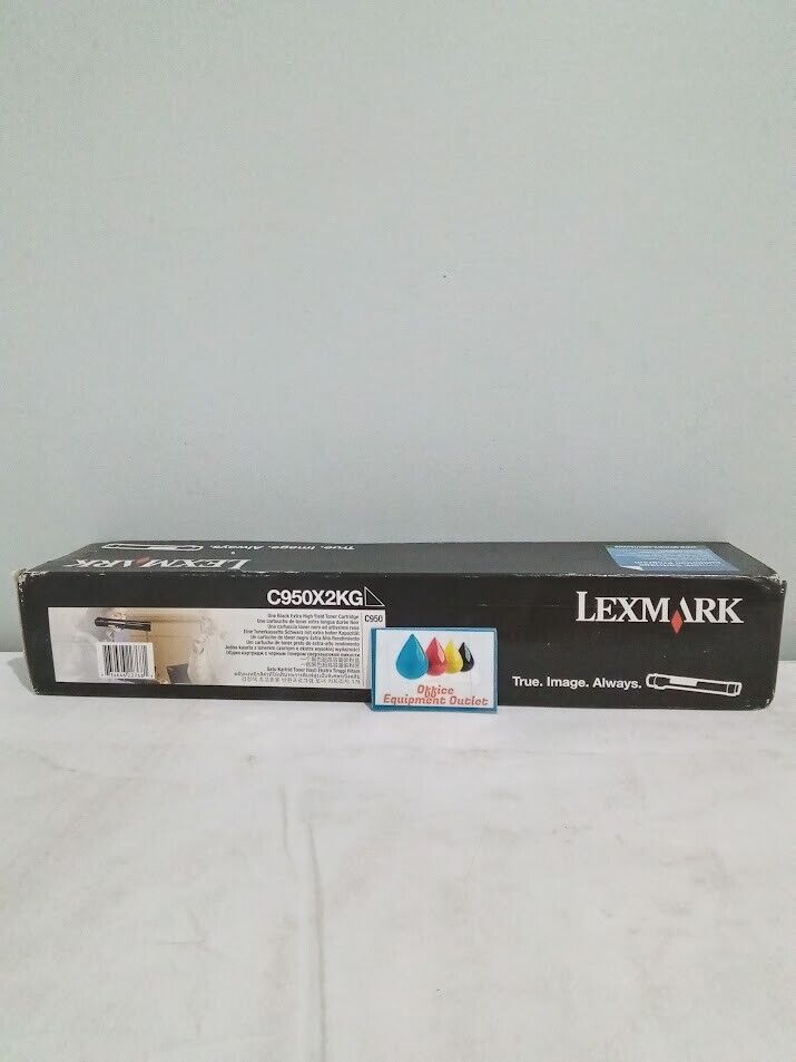 Lexmark C950X2KG Extra High Yield Black Toner Cartridge