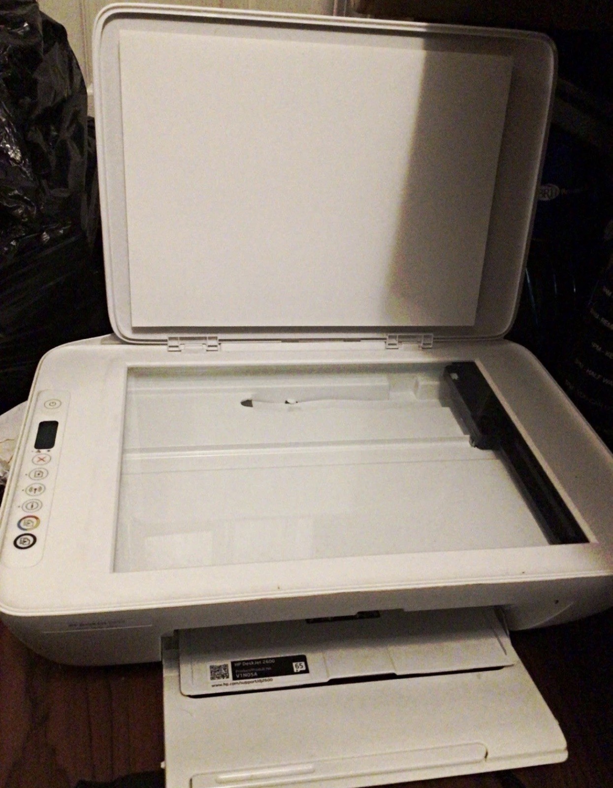 HP DeskJet 2652 All-In-One Inkjet Color Printer Print Scan Copy msg before buy