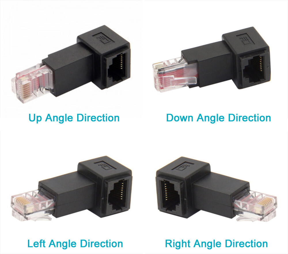 100x 8P8C FTP/STPUTP Cat5e Male To Female Lan Ethernet Network Extension Adapter
