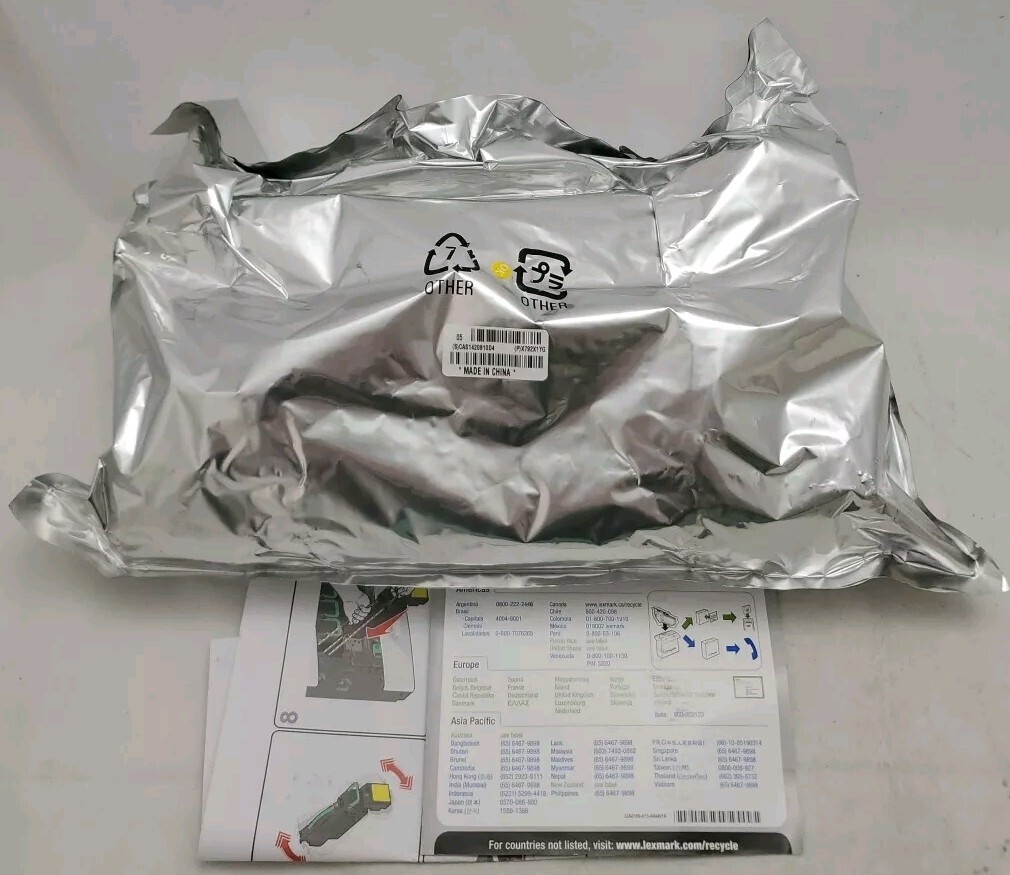Genuine Sealed Lexmark X792X1YG Yellow High-Yield Toner X792