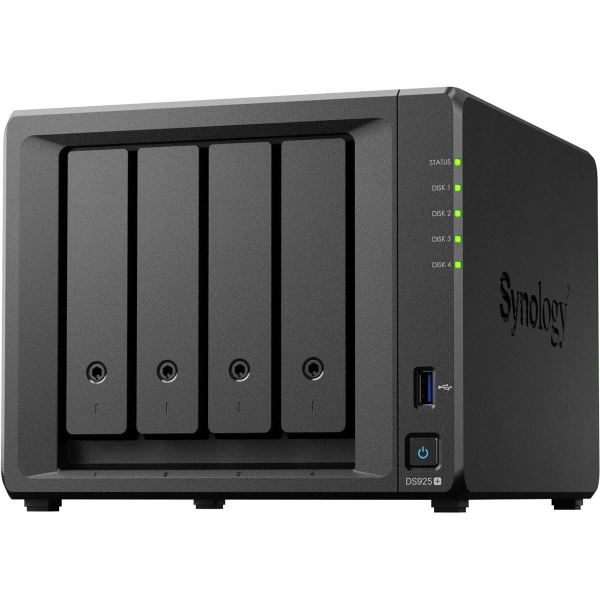 Synology DiskStation DS925+ 4-Bay NAS Enclosure, Diskless