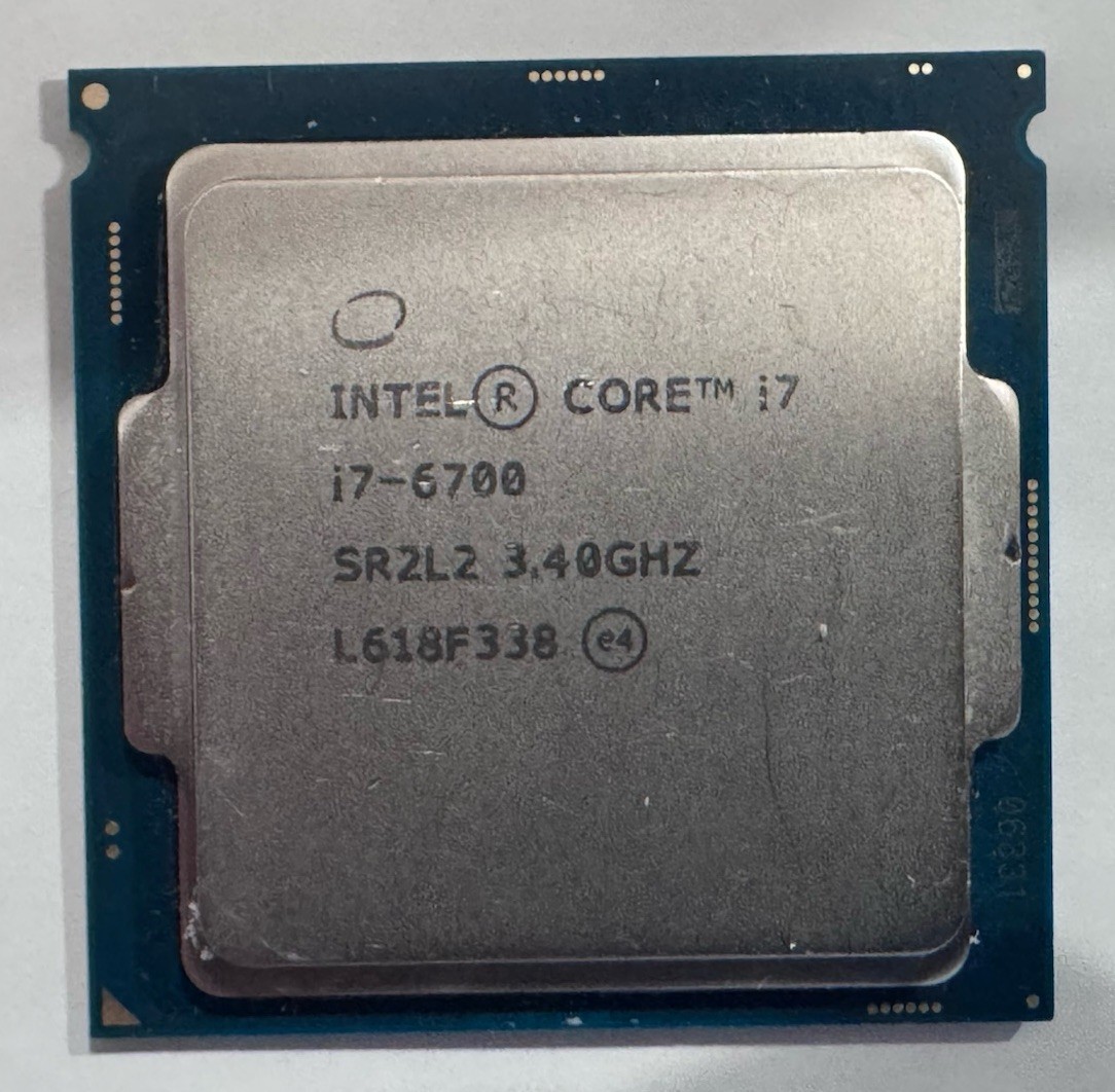 Intel Core i7-6700 LGA 1151 3.4 GHz 8 GT/s Desktop CPU Processor SR2L2