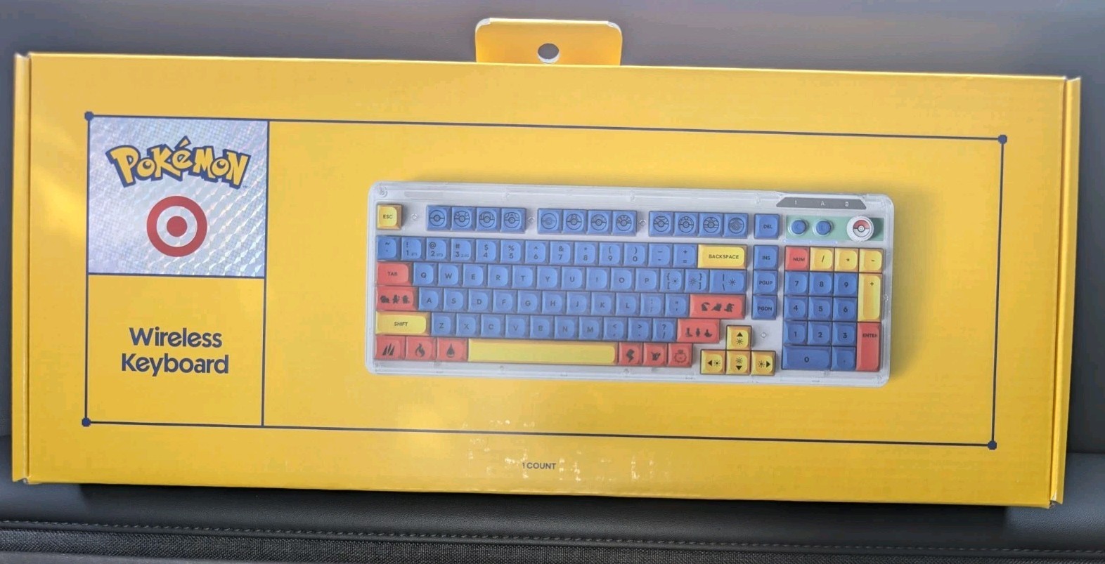 Target x Pokemon Wireless Keyboard Limited Edition 30th Anniversary Ships ASAP