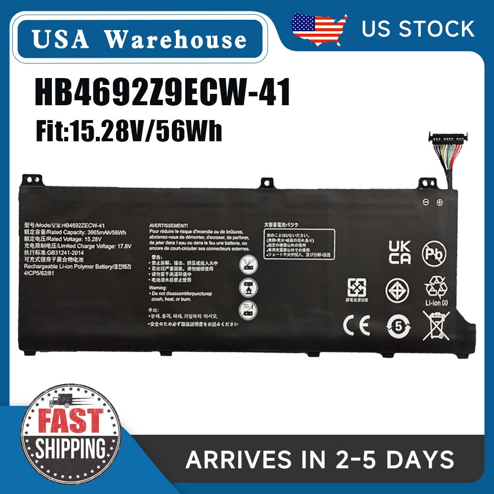 HB4692Z9ECW-41 HB469229ECW-41 Laptop Battery For Huawei Magicbook D 14 NBB-WAE9