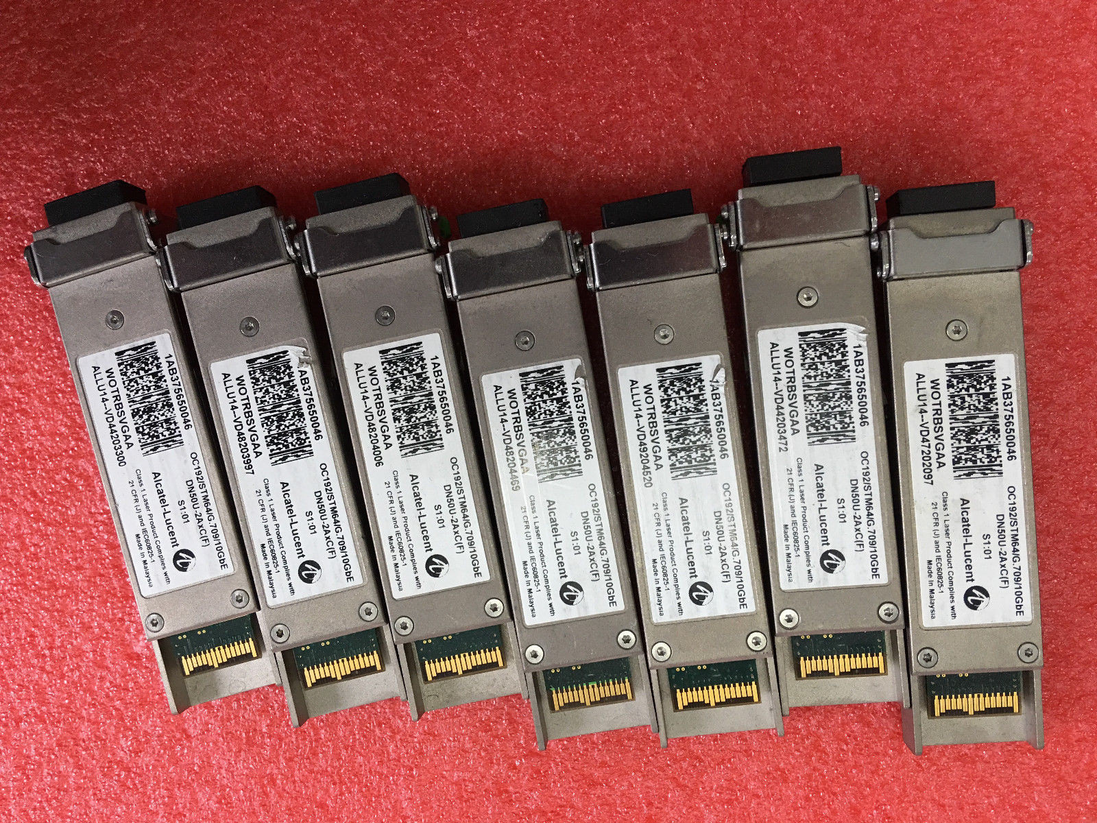 1pcs Alcatel-Lucent 1AB375650046 XFP DWDM C-Band Tunable 10G 80km WOTRBSVGAA