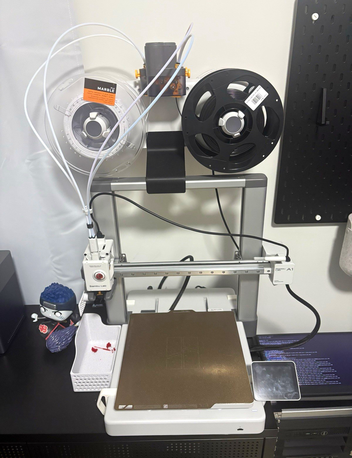 Bambu Lab A1  Desktop 3D printer with AM lite combo ++ Extra 2 roles of filament