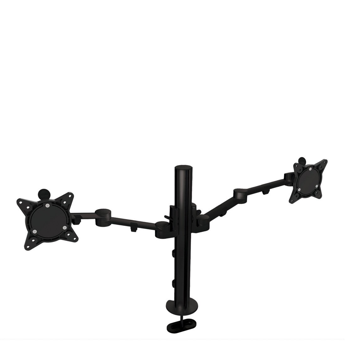 Offices To Go OTGMA2 Height Adjustable Dual Monitor Arm Black Finish 