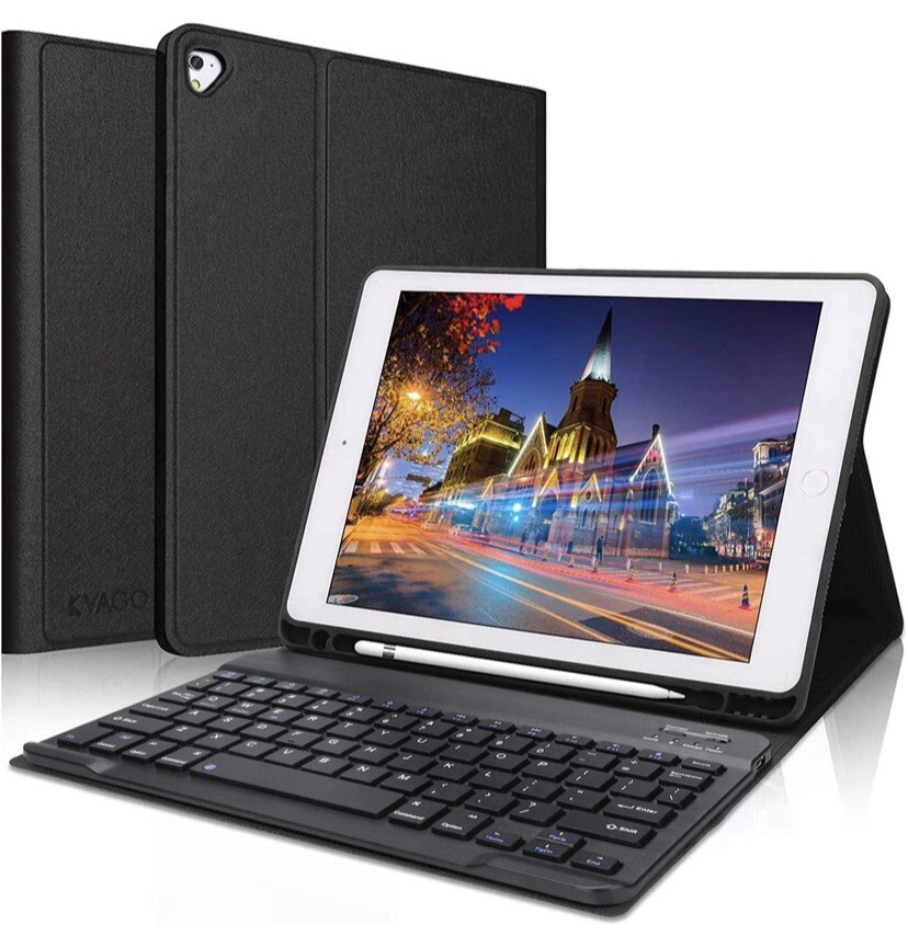 iPad Keyboard Case 9.7 inch, Compatible with iPad 6th Generation,iPad 5th Genera