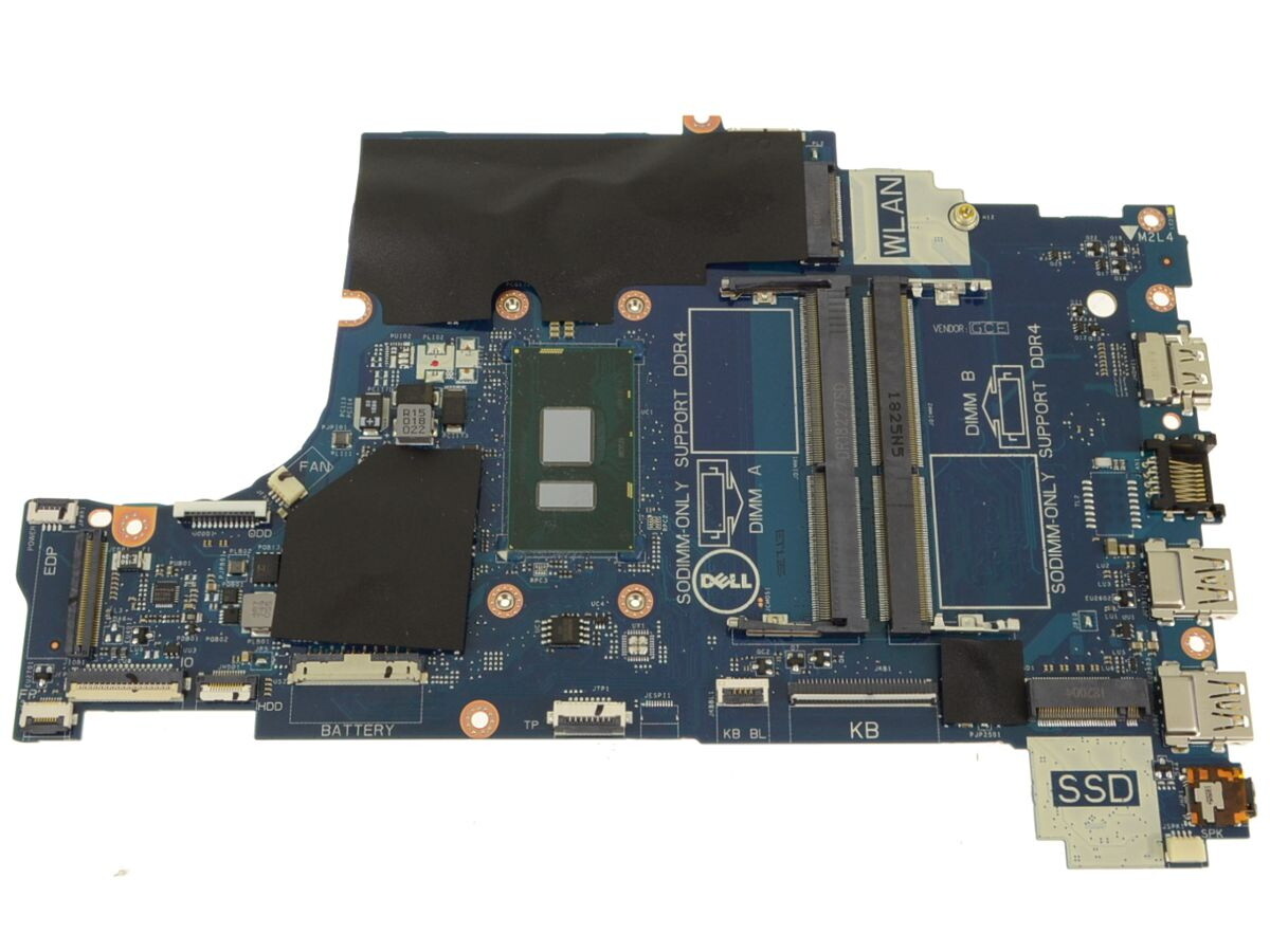 FOR DELL Inspiron 15 5570 17 5770 Laptop Motherbroad 06PT7V 6PT7V DDR4 I7-7500U