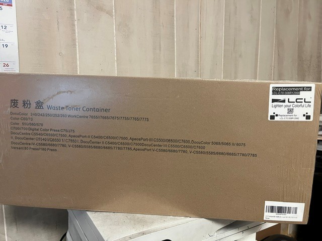Replacement for  Waste Toner Container Xerox 008R12990 New Unbranded