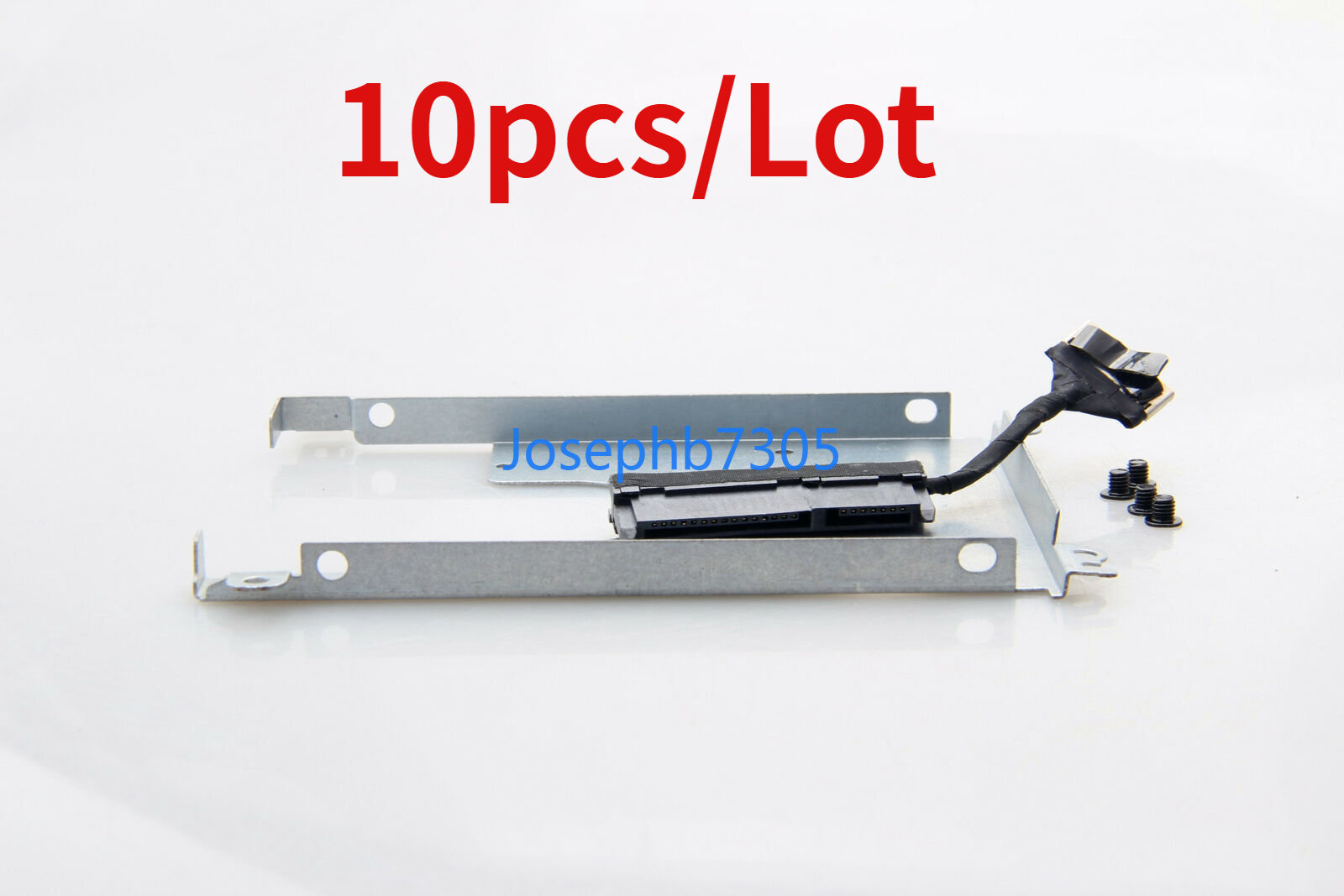 10x For Dell Latitude 3380 Hard Drive Caddy+HDD Connector 450.0AW03.0011 w/Screw
