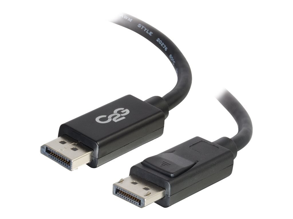 C2G Legrand DisplayPort 1.2, Male to Male Displayport Cable, Black Display Port