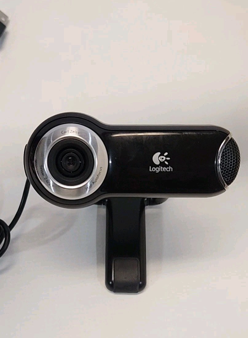  Logitech QuickCam Pro 9000 Webcam M/N: V-U0009