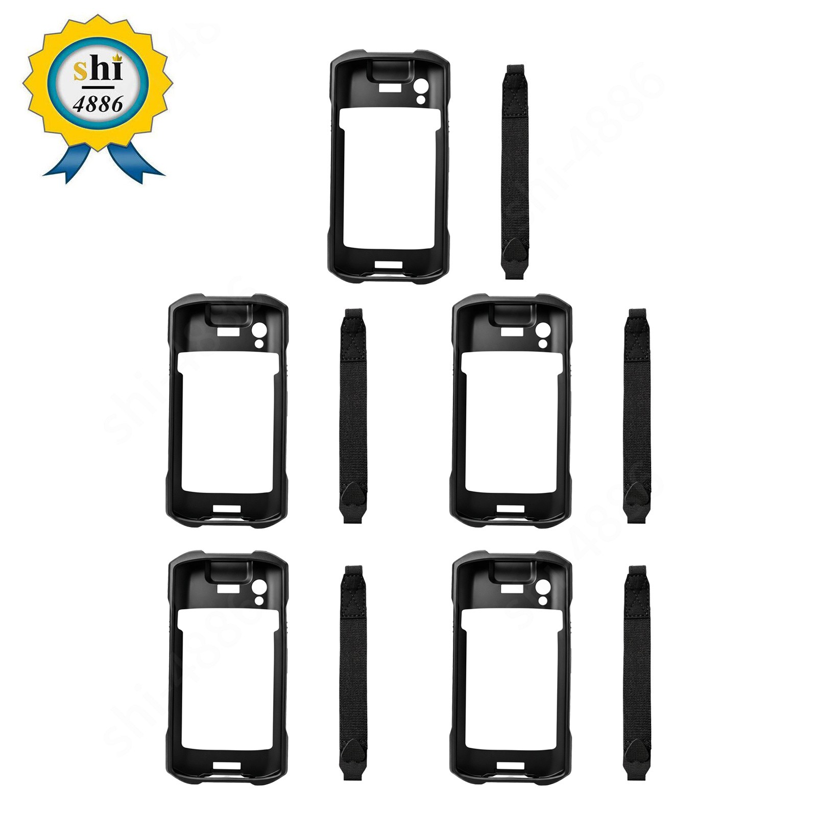 5pcs For Zebra TC21 TC26 Protective Cover Case Rugged Boot Barcode Scanner