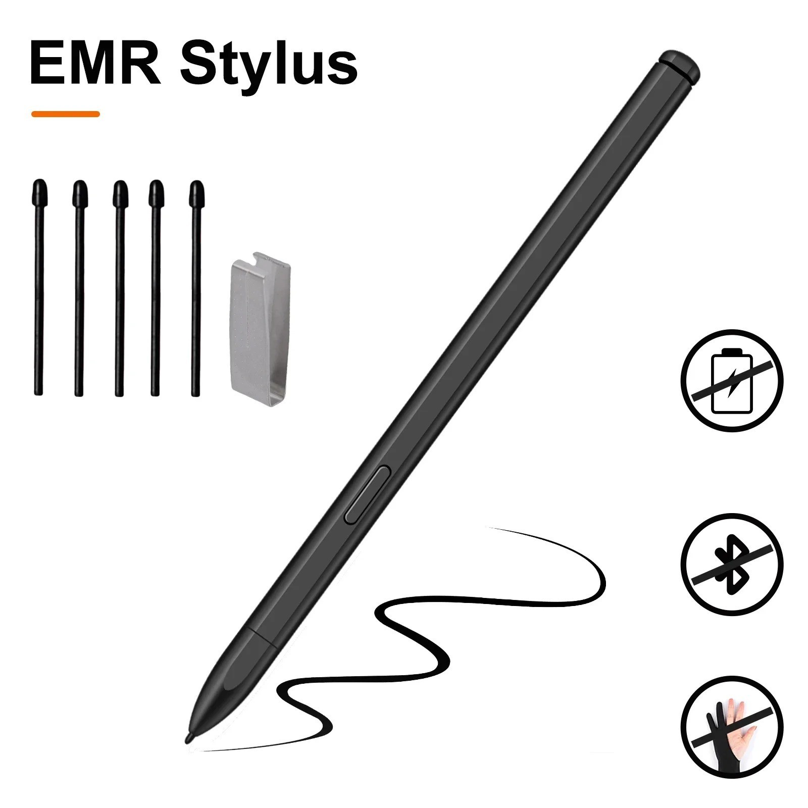 2 Pack Stylus Pen for Remarkable 2, 4096 Levels of Pressure Sensitivity