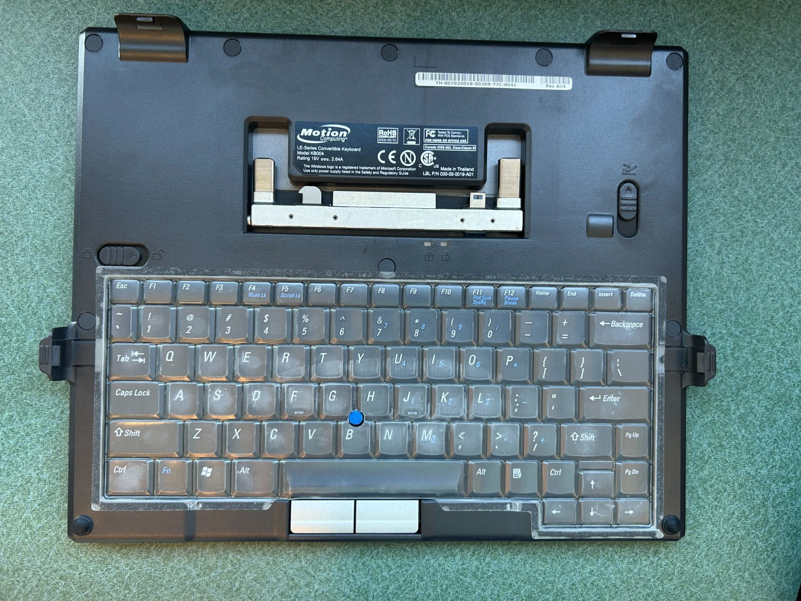 Motion Computing LE-Series Convertible Keyboard KB004 19V 2.64A