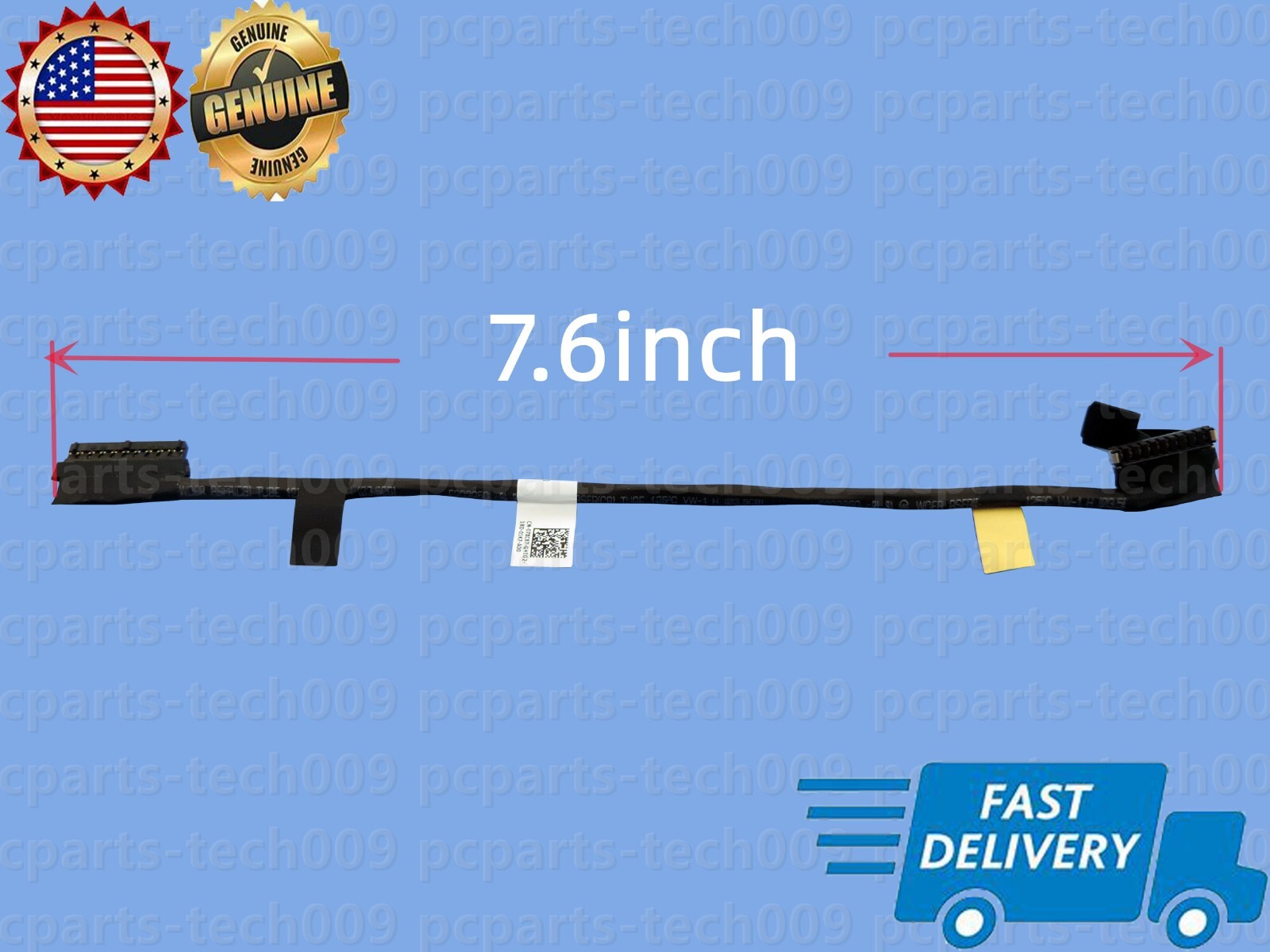 5pcs lot Genuine Battery Cable For Dell Latitude 7480 7490 DC02002NI00 07XC87