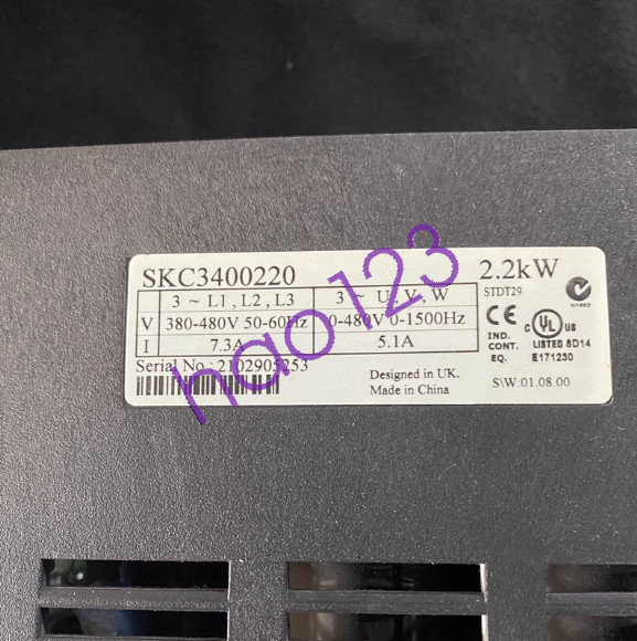 1PCS SKC3400220 Emerson Control Techniques Used Tested DHL/FedEx