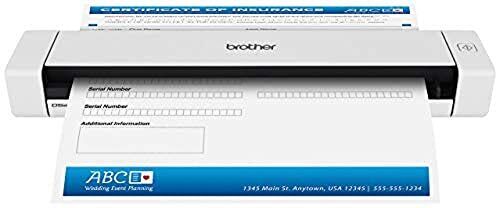 Brother Mobile Color Page Scanner DS-620 Fast Scanning Speeds Compact & Lightwei