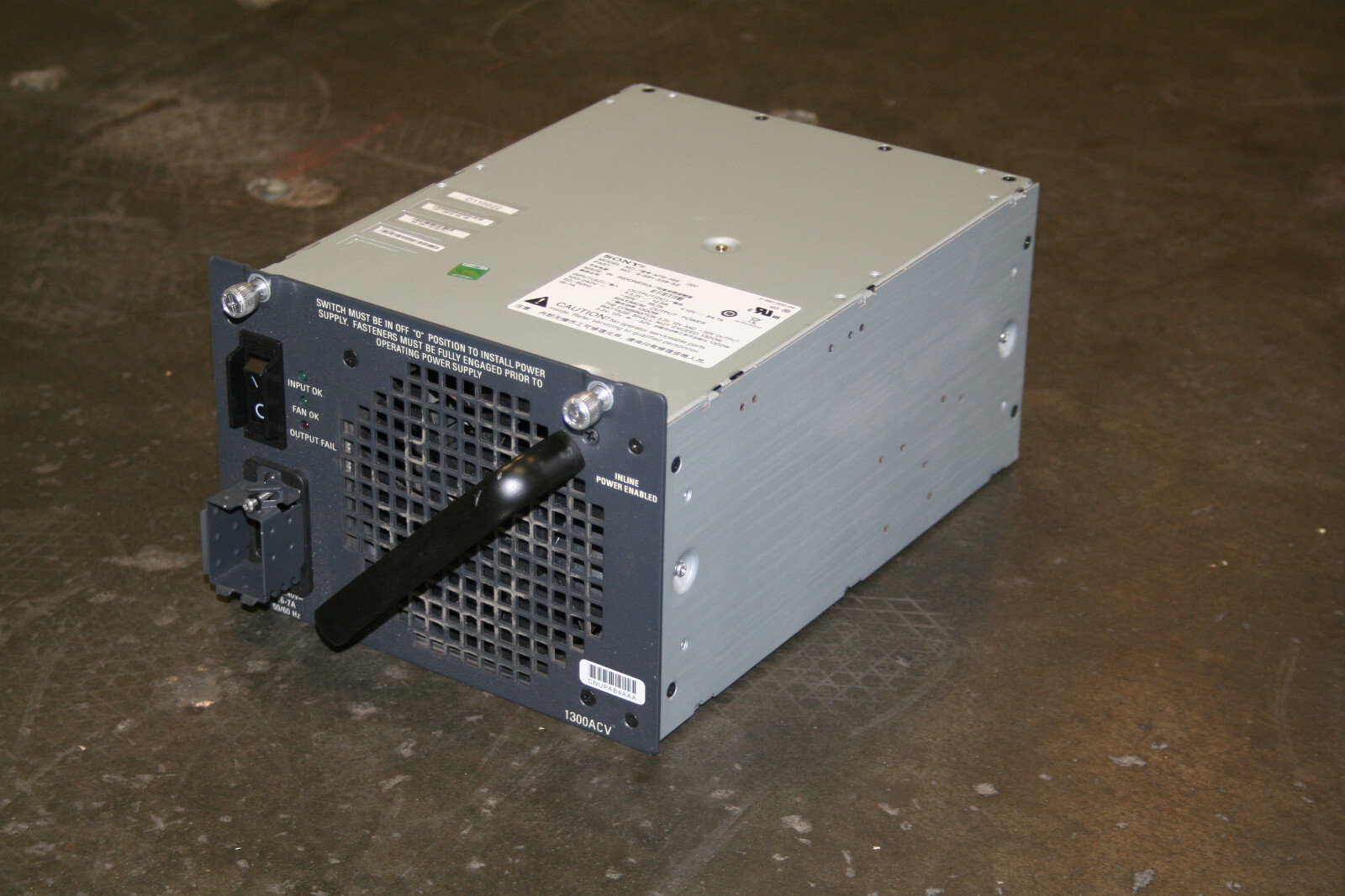 Used Cisco Sony APS-195 - 8-681-339-51 Catalyst Switch Power Supply 1300W untes