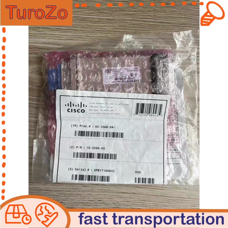 X2-10GB-ER 10GBASE-ER NEW Cisco X2 Transceiver Module original fast shipping