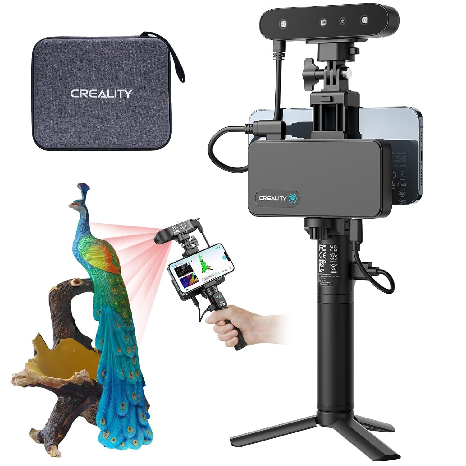 Creality 3D Scanner CR-Scan Ferret Pro/Otter/Raptor/Sermoon S1/X1/ P1 LOT
