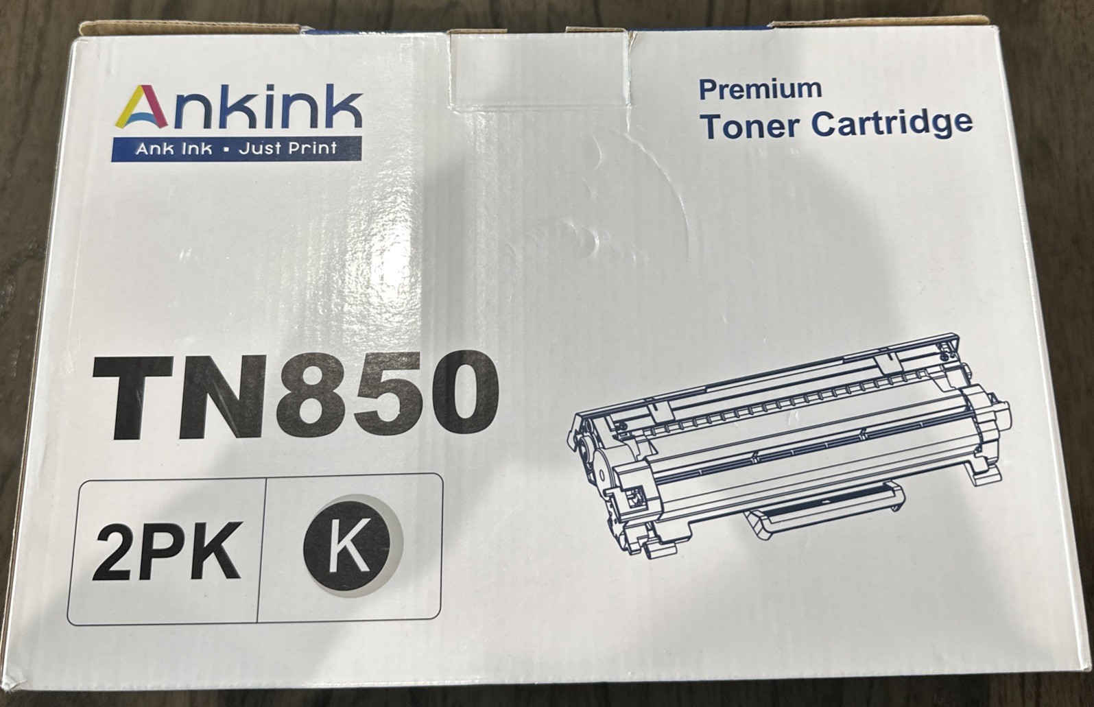 Ankink TN850 2 Pack Premium Toner Cartridge