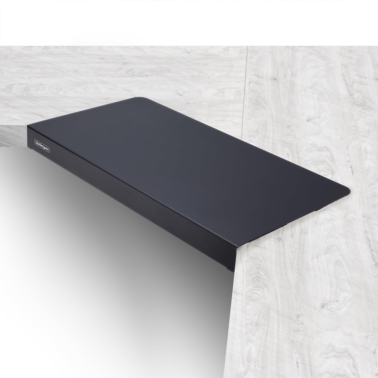 Clamp-On Steel Desk Corner Sleeve for L-Shaped/Corner Desk, for 0.5-1.5In (12.7-