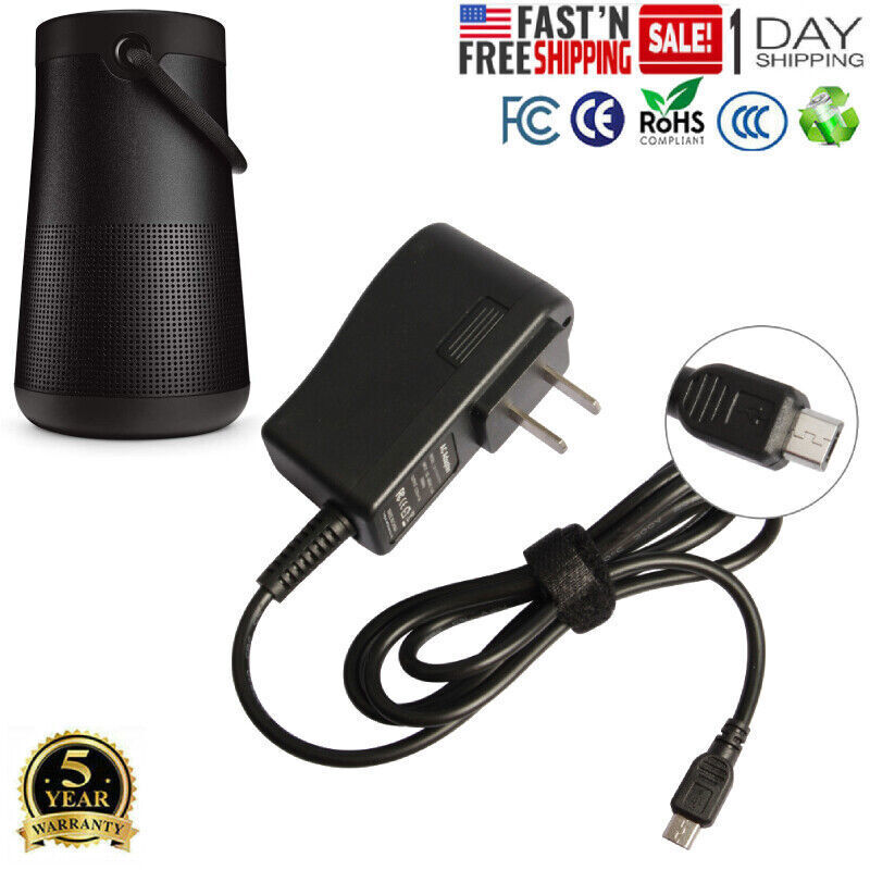 Micro Charger for Bose SoundLink Color Bluetooth Speaker Companion 2 Charger