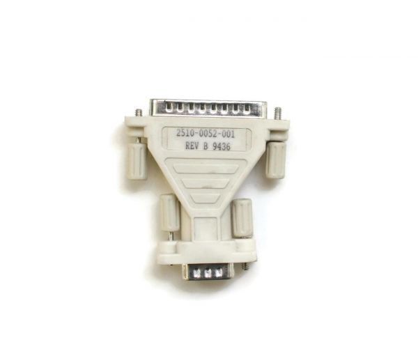Adapter, REV B 9436, 9 Pin Male to DB25 Pin Male